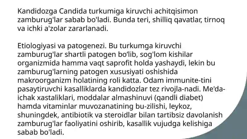 Kandidozlar 2