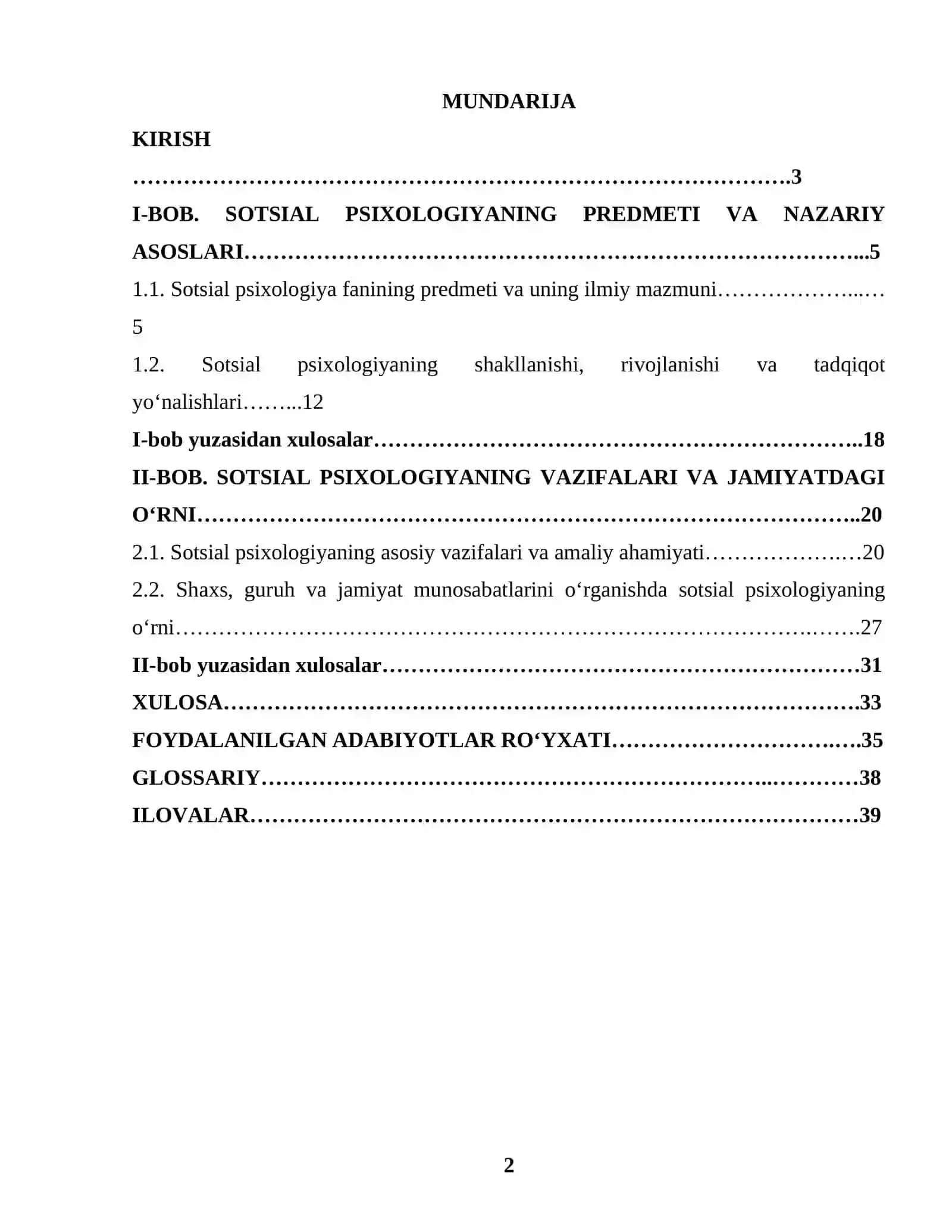 SOTSIAL PSIXOLOGIYADA SHAXS, GURUH VA JAMIYAT MUNOSABATLARI 2