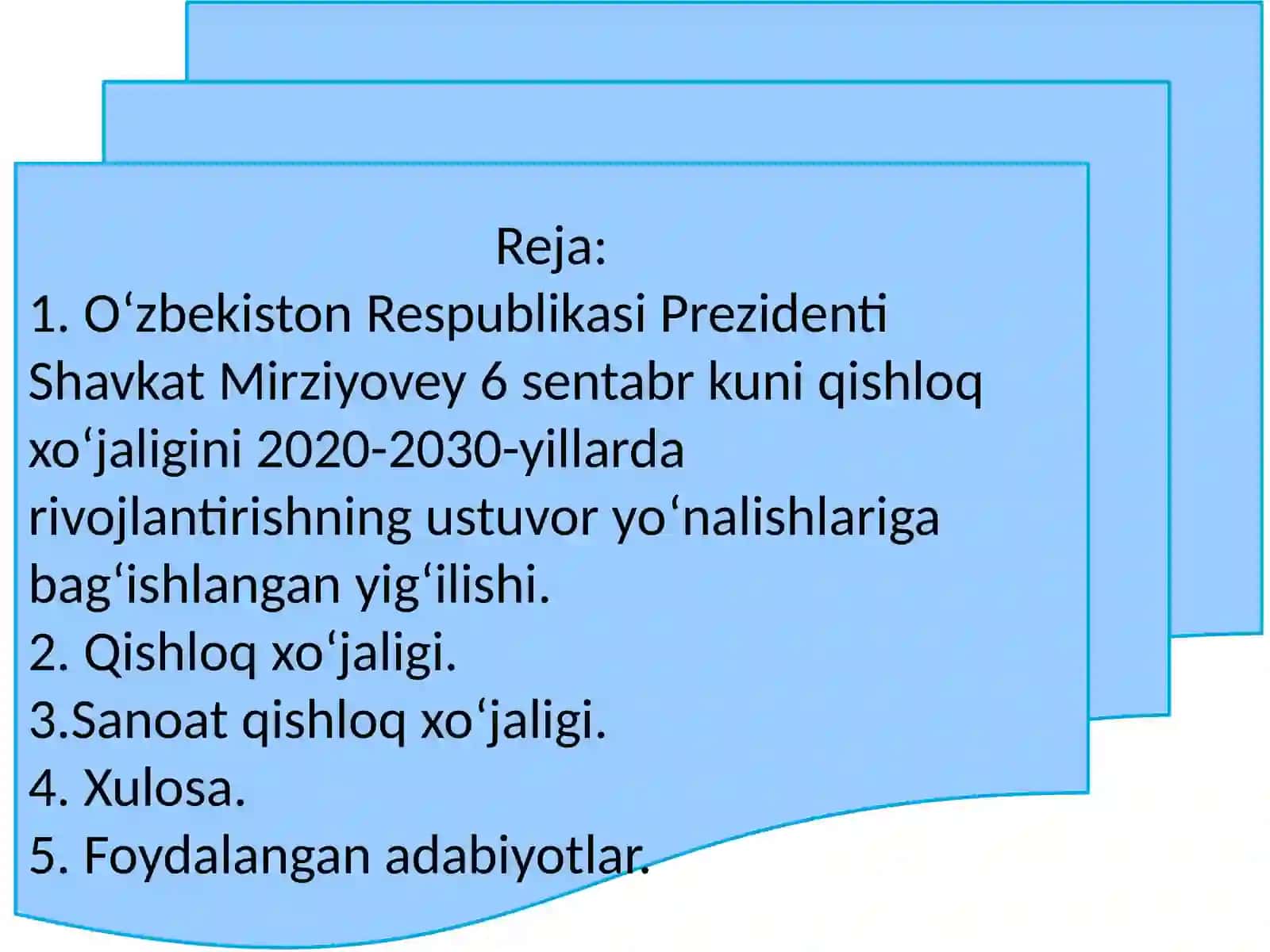 Mustaqillik yillarda qishloq xo‘jaligi va sanoat sohasidagi o‘zgarishlar 2