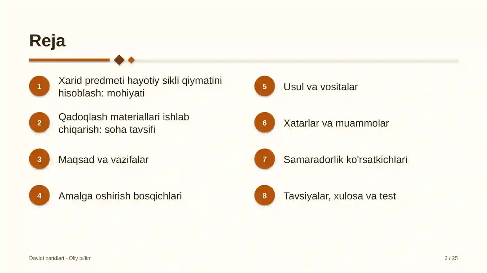 qadoqlash materiallari ishlab chiqarishda xarid predmeti hayotiy sikli qiymatini hisoblash 5634 2