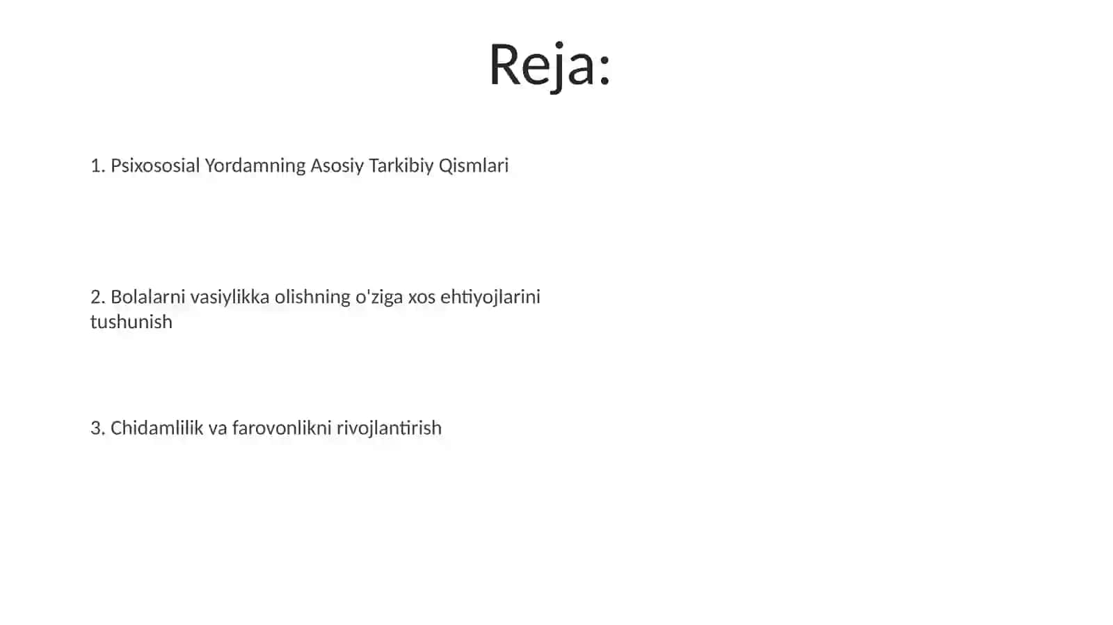 Psixososial Yordamning Asosiy Tarkibiy Qismlari 2