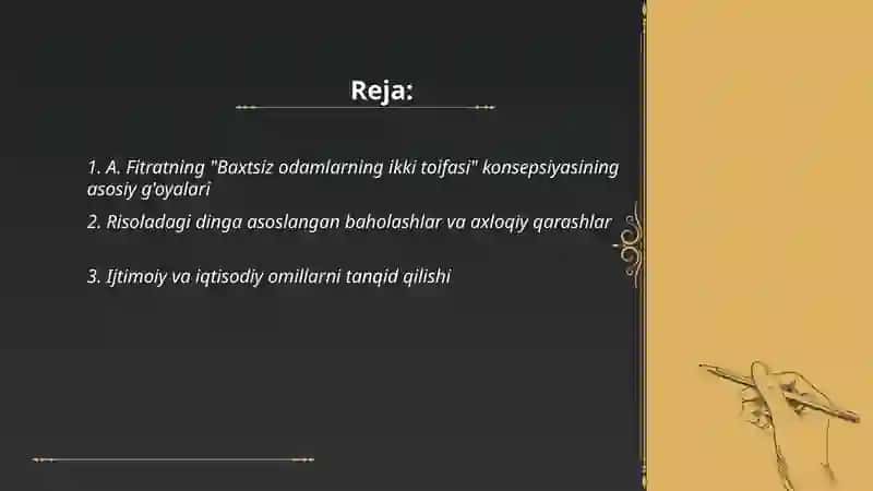 Baxtsiz odamlarning ikki toifasi 2