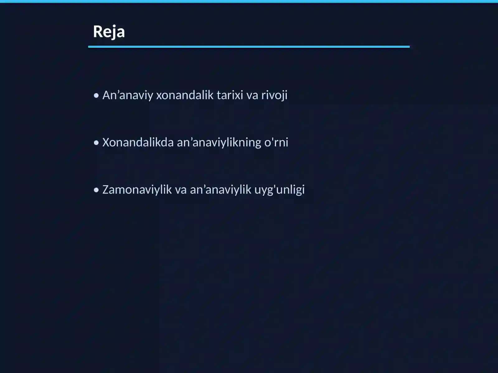 An’anaviylik xonandalikdan 2