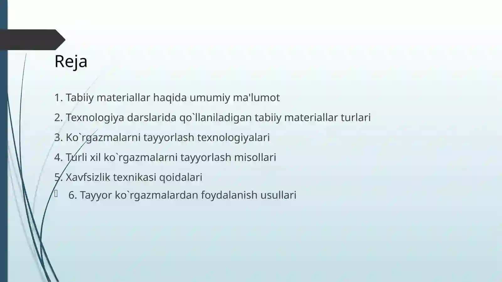 Tabiiy materiallardan ko'rgazmalar tayyorlash 2