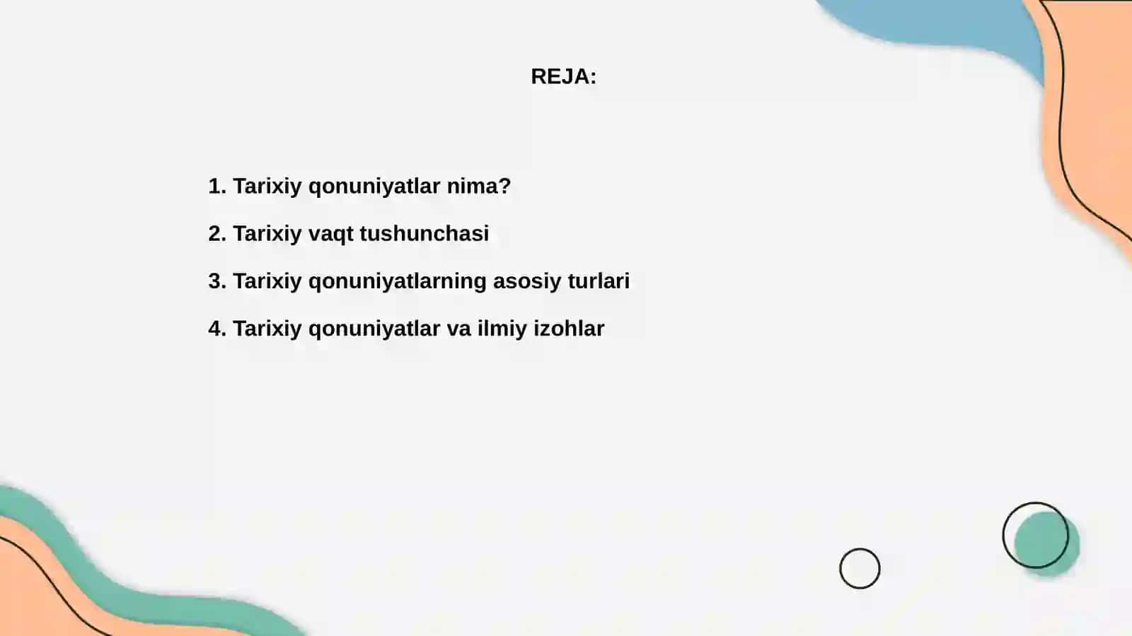 Tarixiy qonuniyat va tarixiy vaqt 2