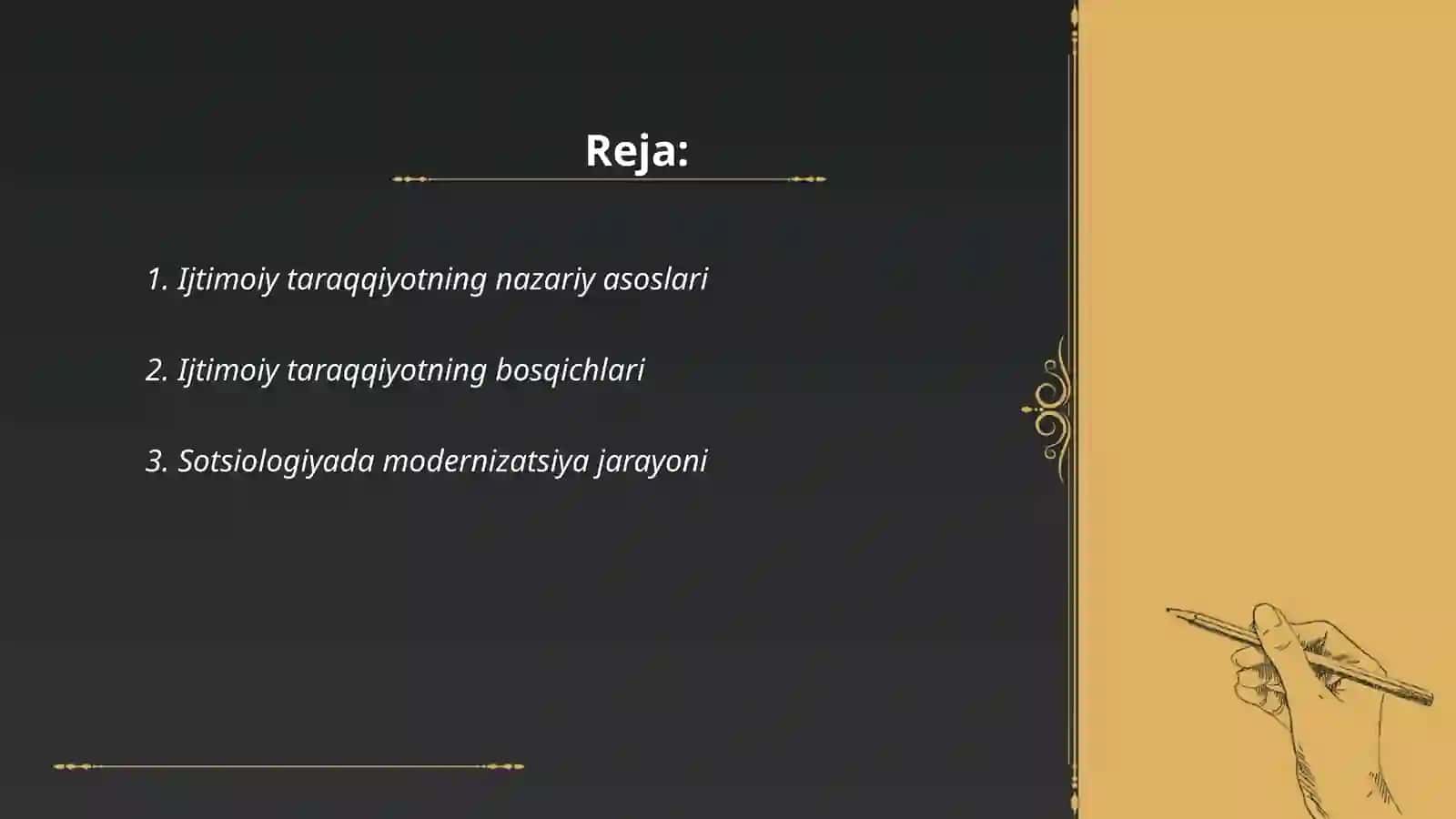 Ijtimoiy taraqqiyot sotsiologiyasi 2