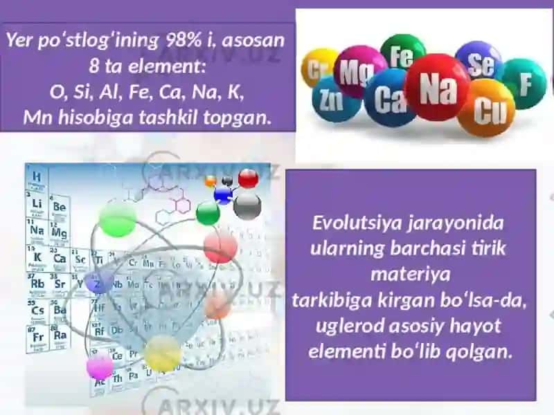 Mikrobiogen elementlar 2