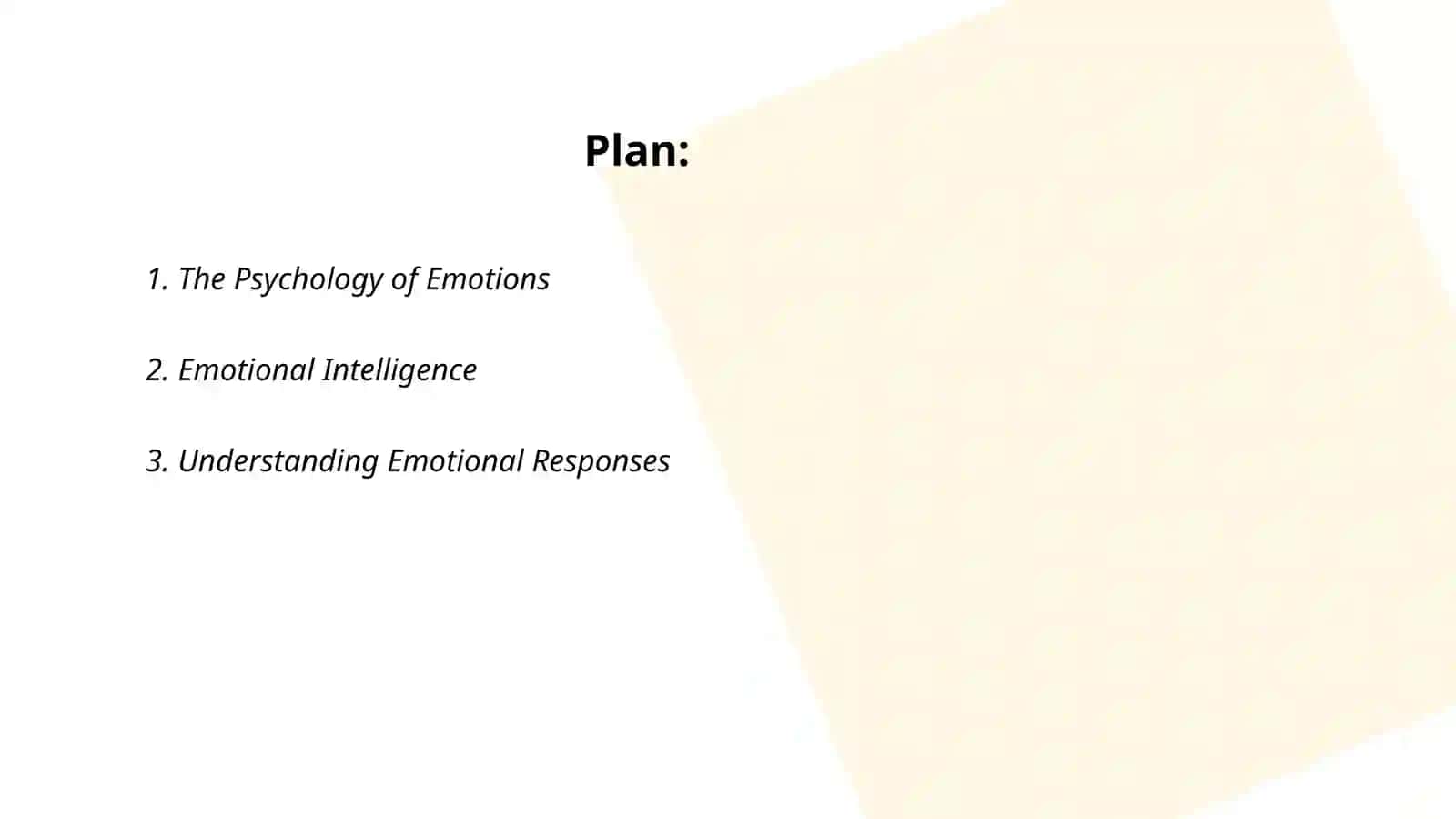 The Psychology of Emotions 2
