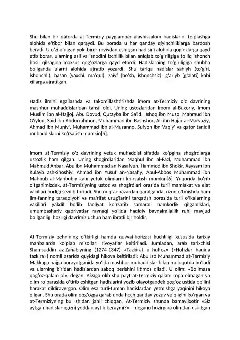 ABU ISO AT-TERMIZIY 2