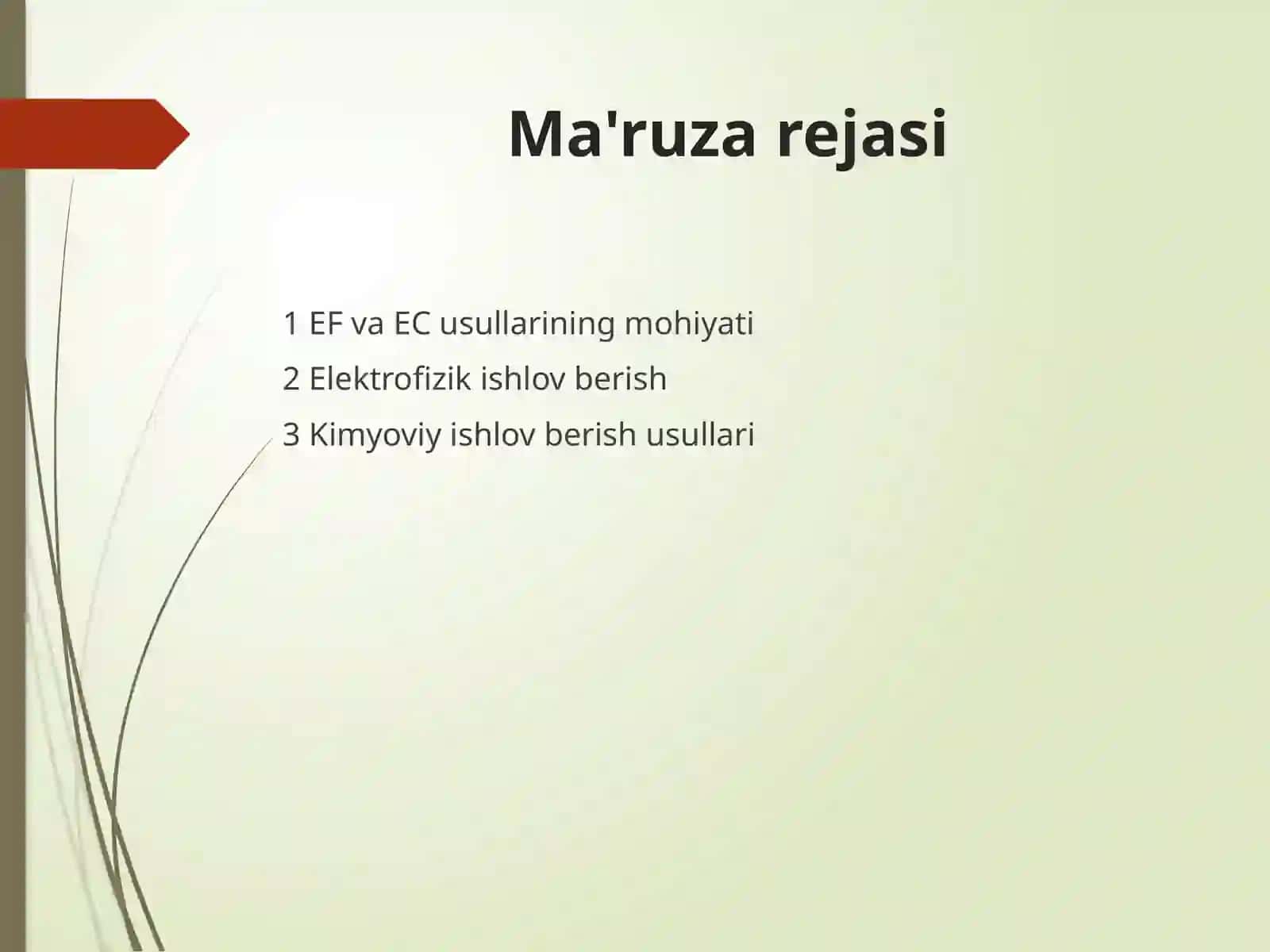 Lazer nuri yordamida materallarga ishlov berish 2