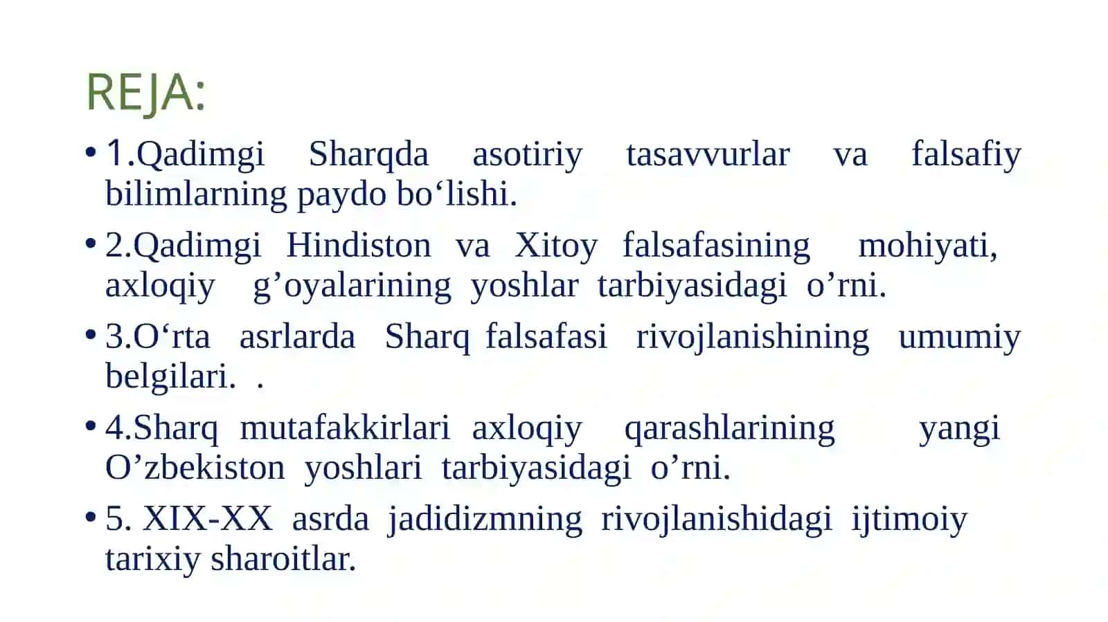 Sharq falsafasining mohiyati va ijtimoiytaraqqiyotdagi roli 2