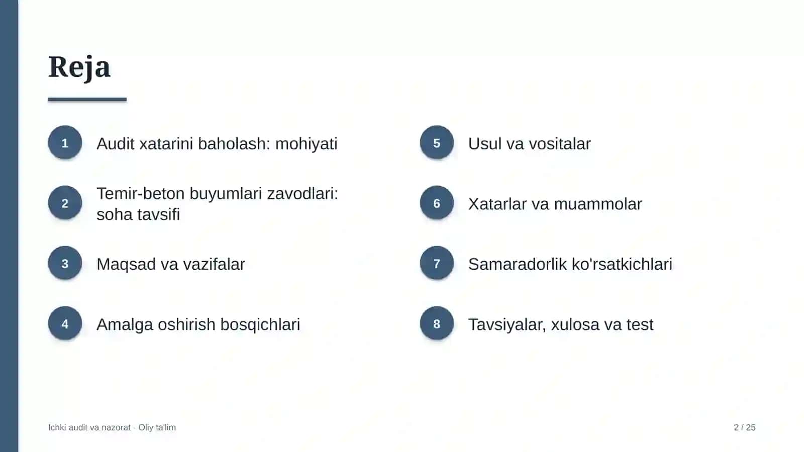 temir beton buyumlari zavodlarida audit xatarini baholash 6746 2