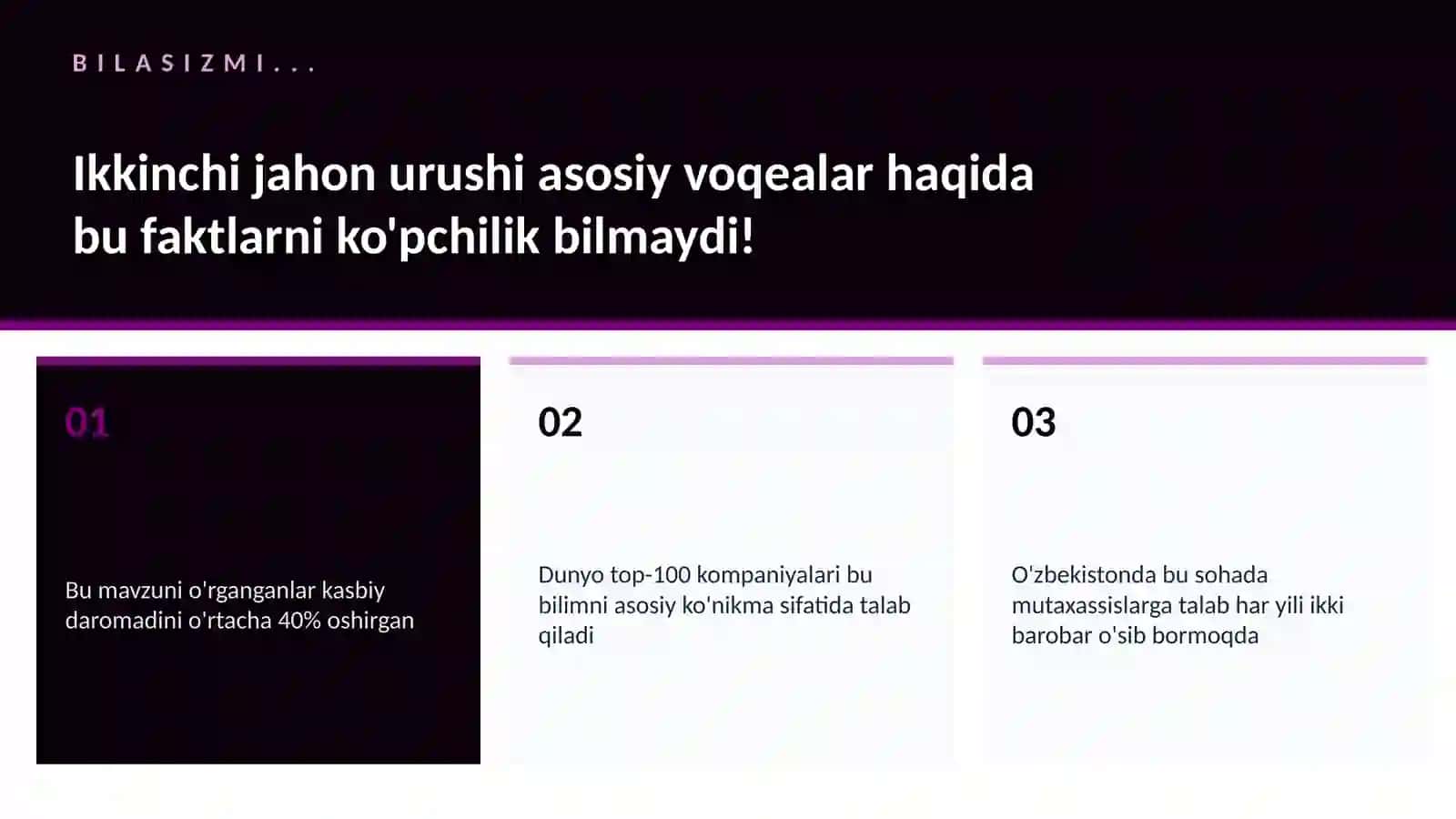 Ikkinchi jahon urushi asosiy voqealar 2