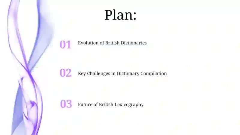British dictionaries and basic problems of dictionary compiling 2