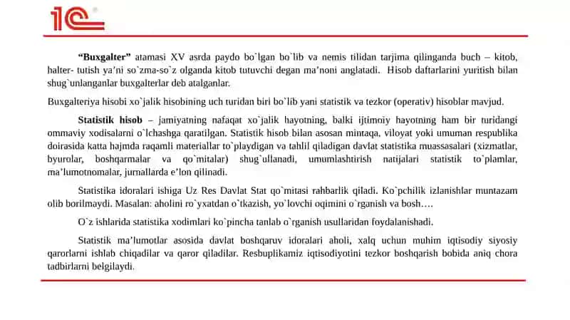 Buxgalteriyahisobining funksiyalari 2