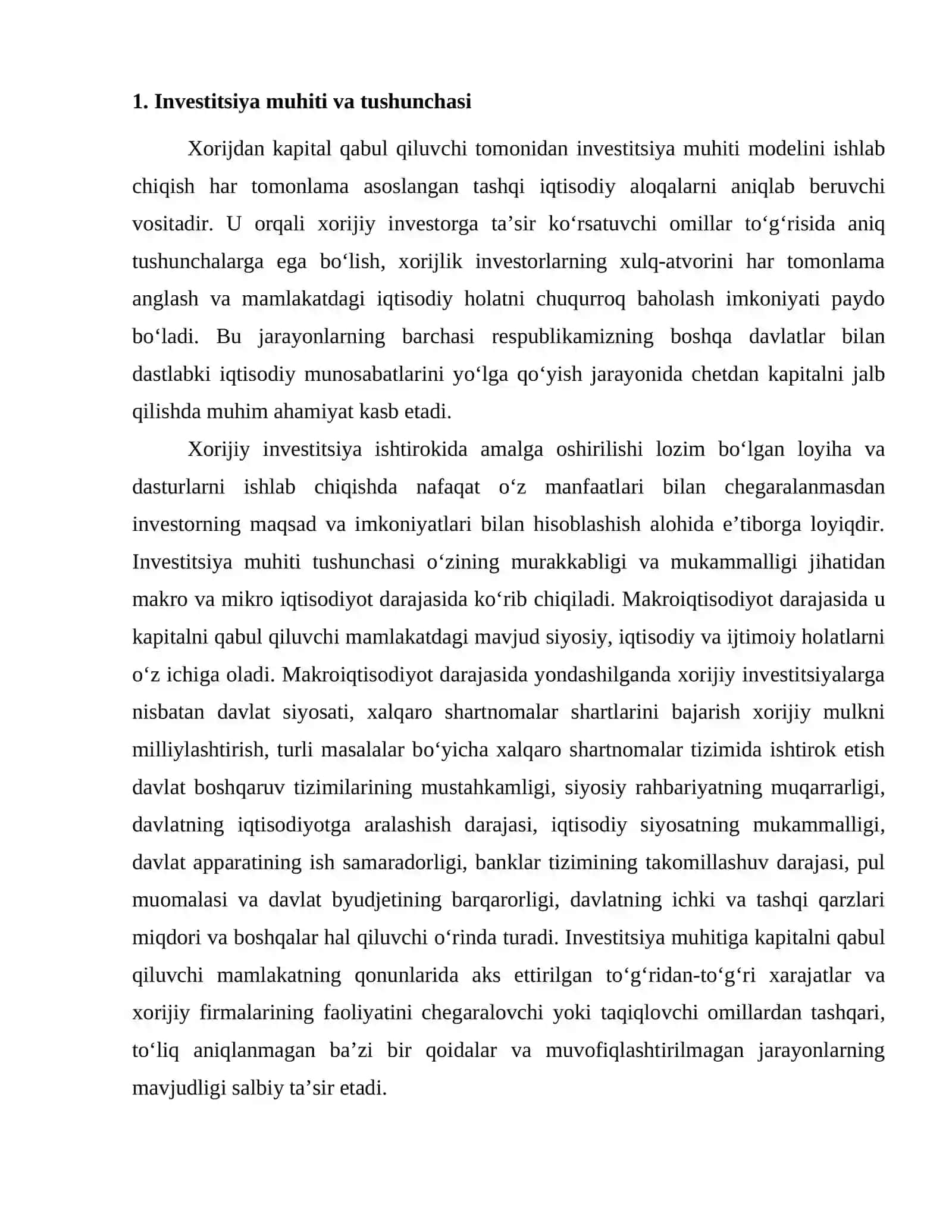 Investitsiya muhiti 2