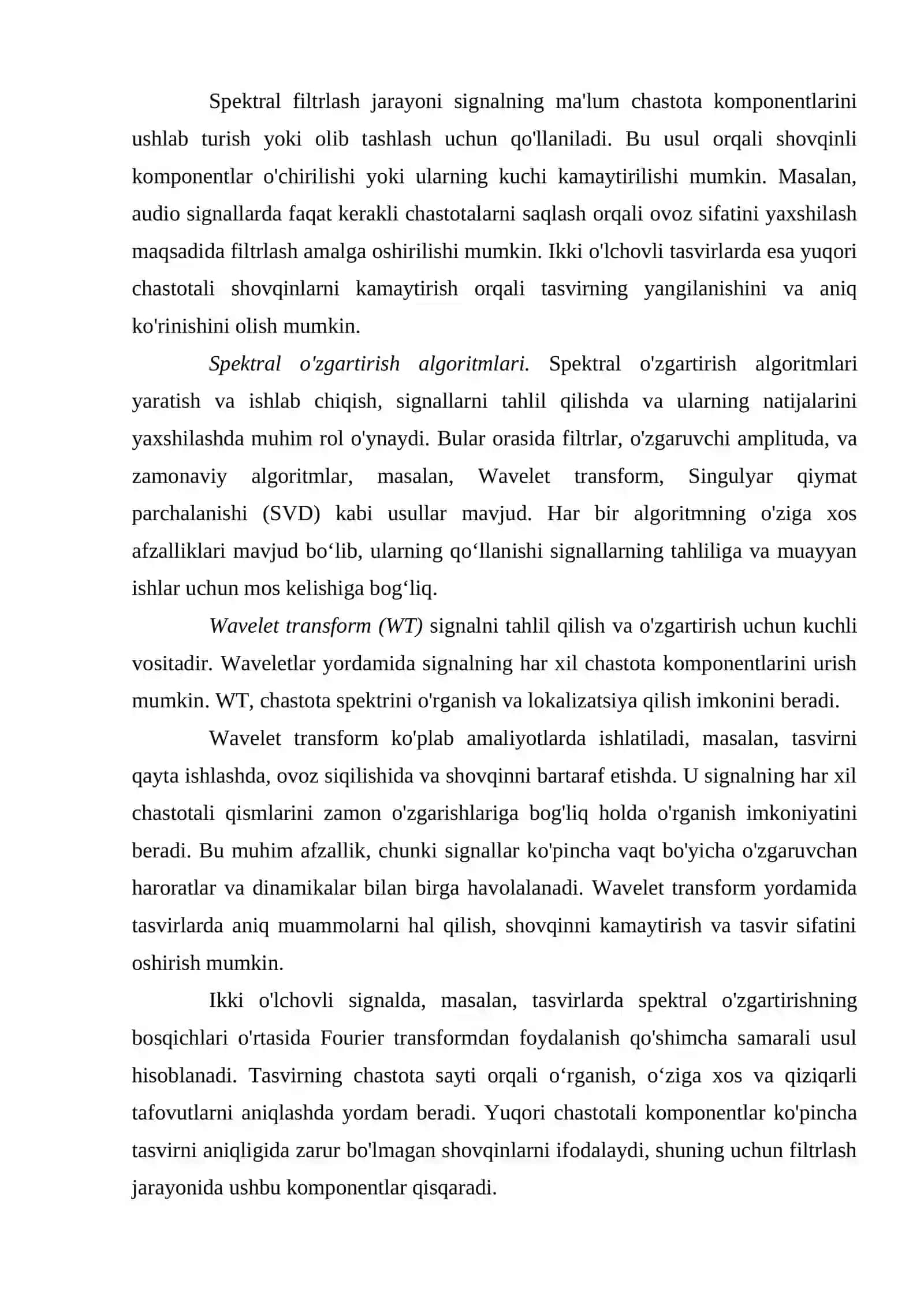 8-AMALIY MASHGʻULOT RAQAMLI TASVIRLARDAN SHOVQINNI KAMAYTIRISH UCHUN GAUSS FILTRIDAN FOYDAIANISH 2