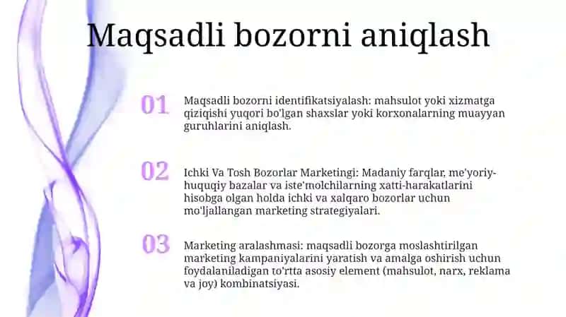 Ichki Va Tashqi Bozorlar Marketingi 2
