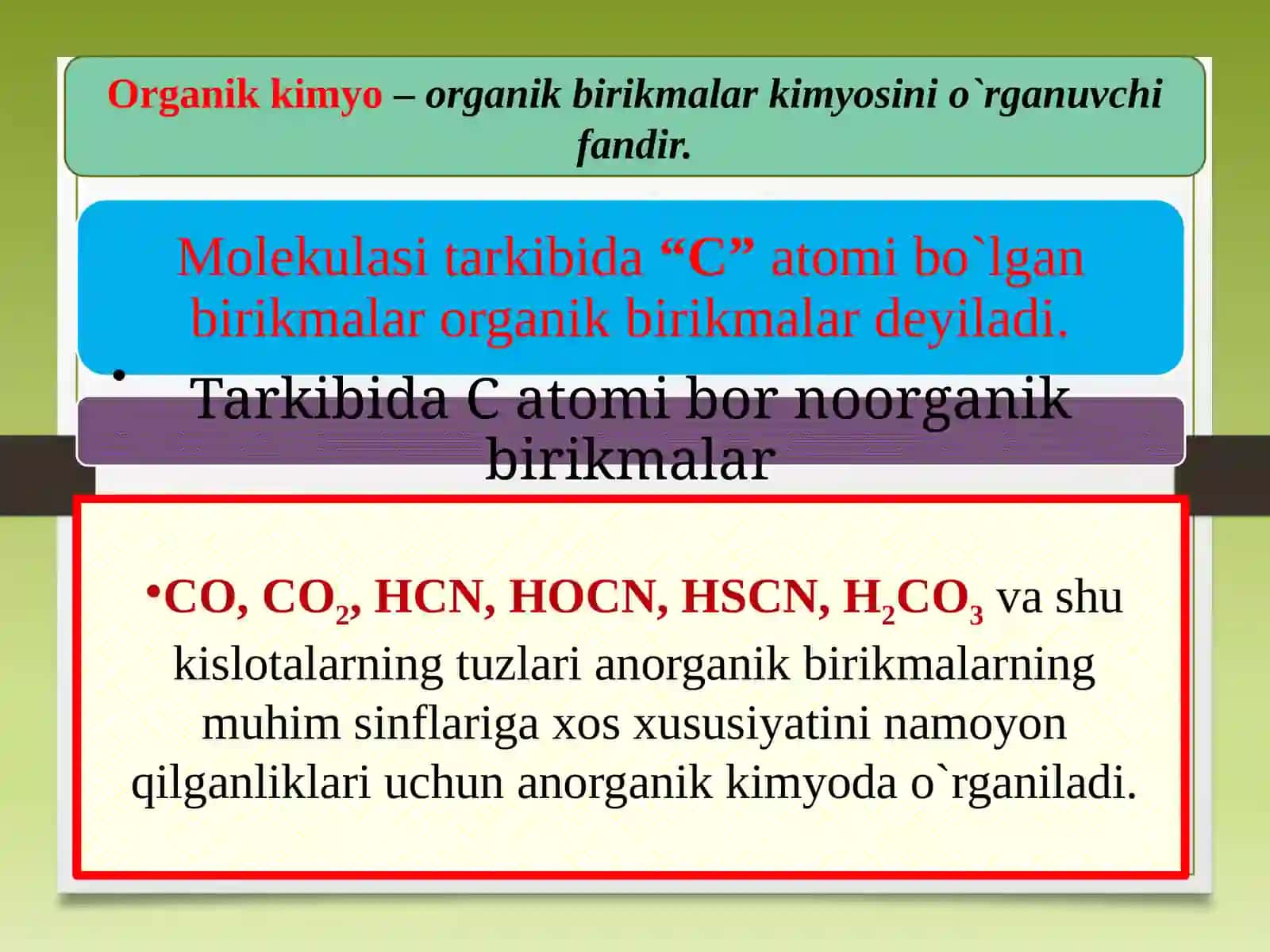 Organikkimyo 2