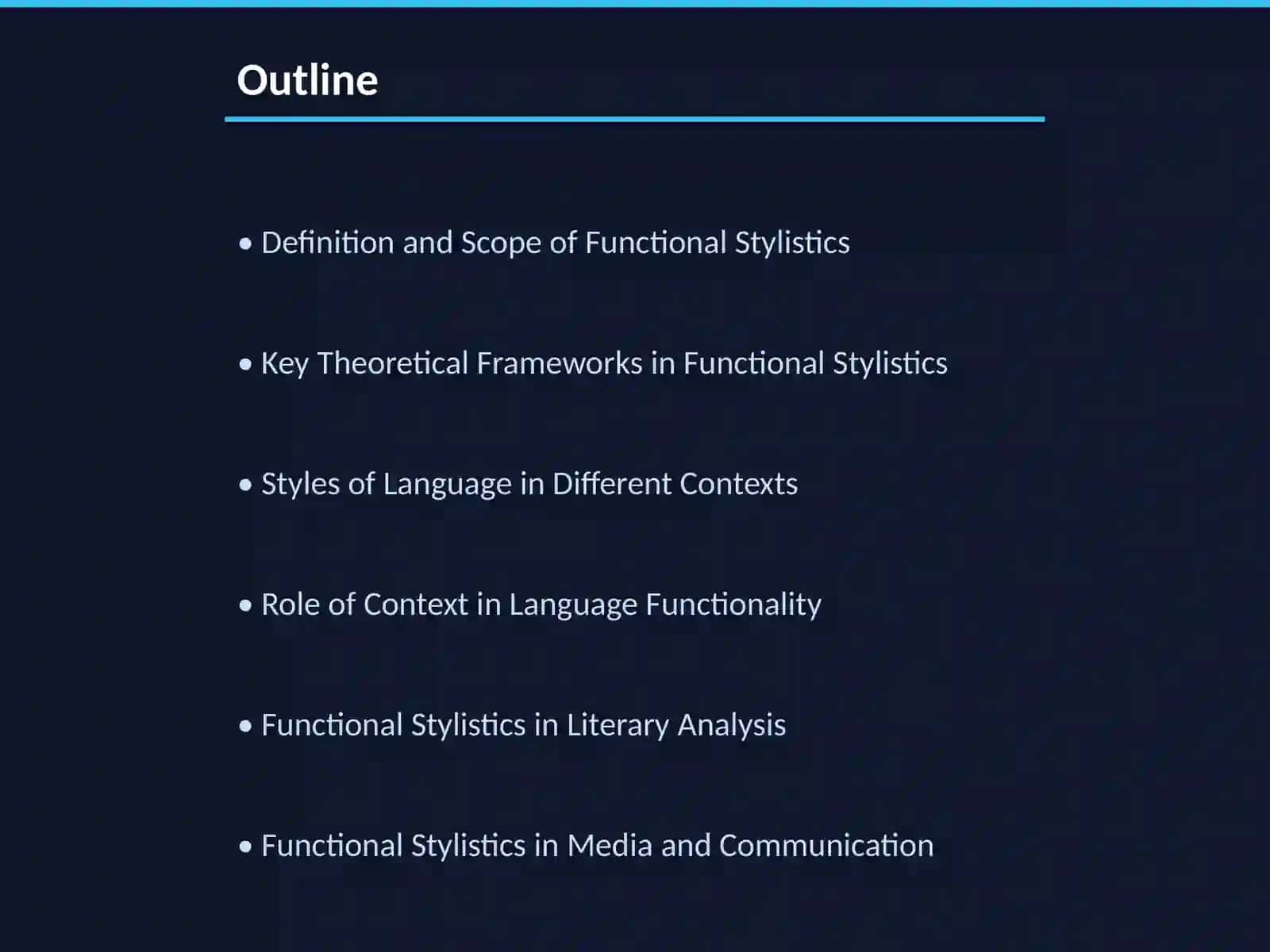 Functional Stylistics 2