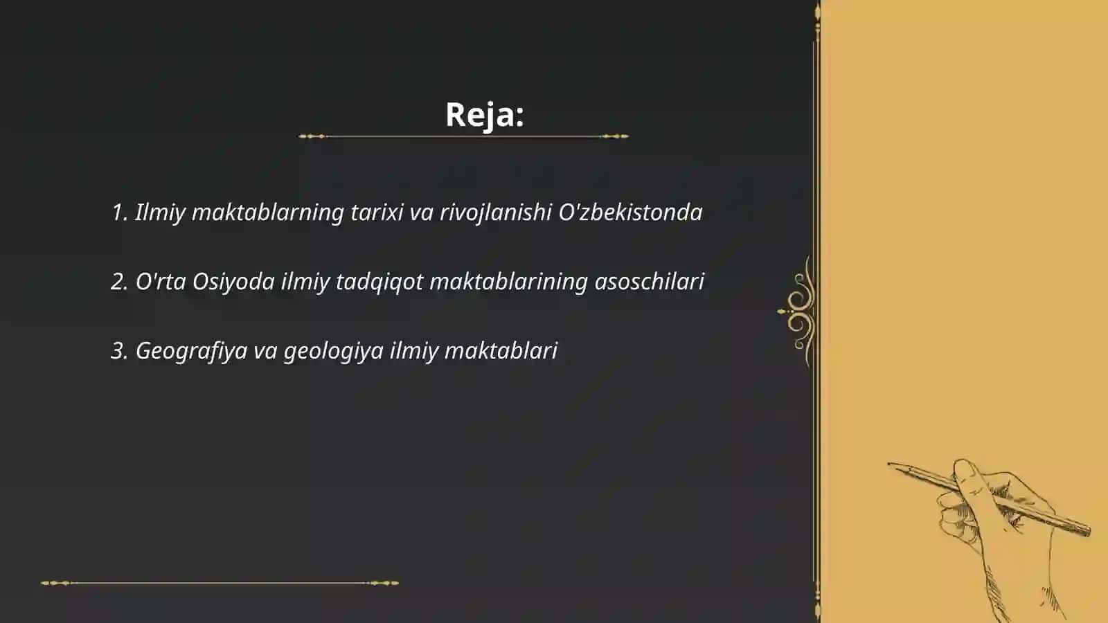 Ilmiy maktablar va ularni O'zbekiston tabiatini oʻrganishga qo'shgan hissasi 2