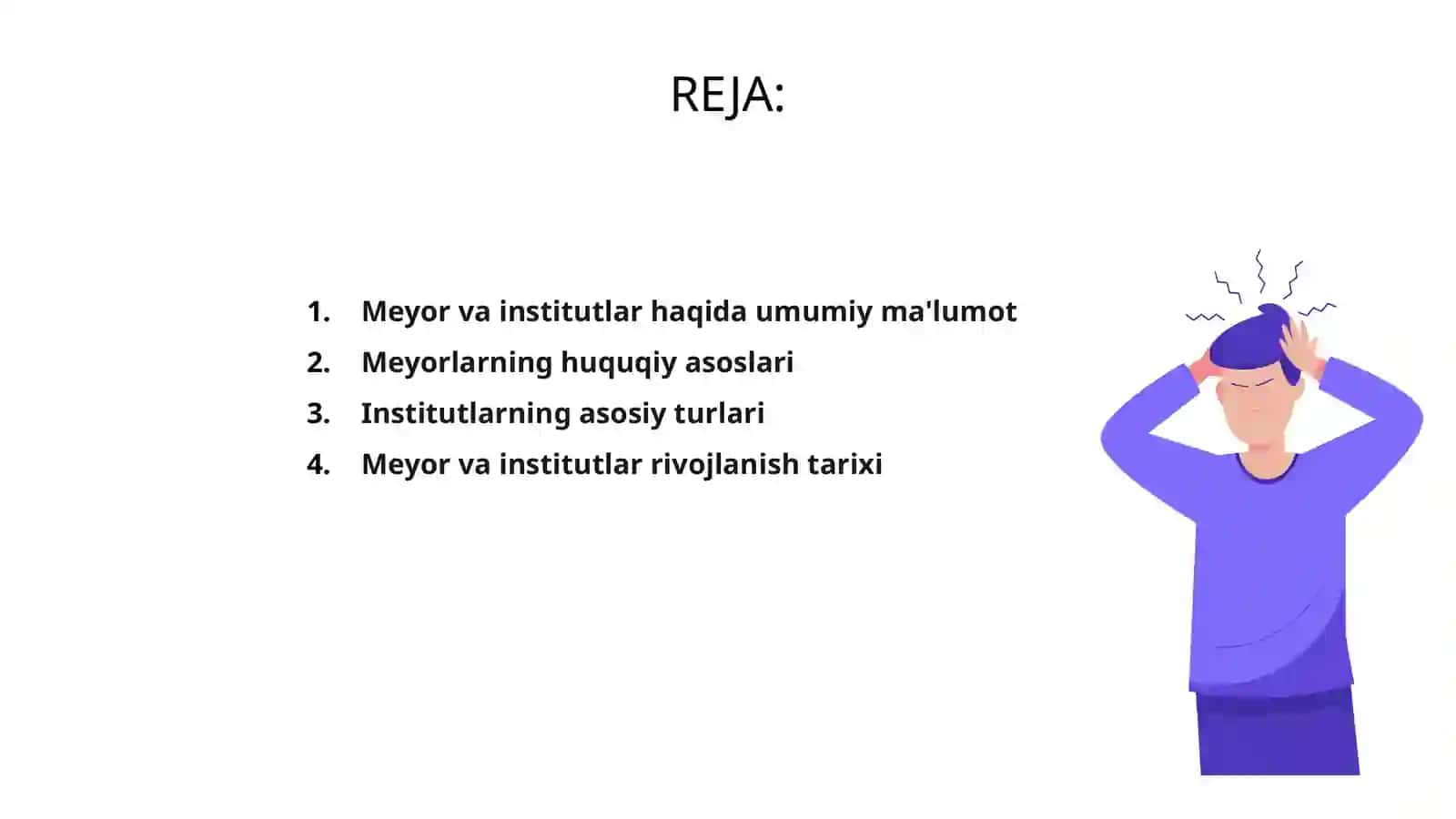 Meyor va institutlar 2