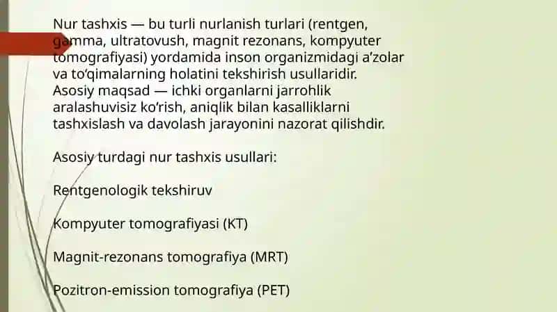 Internet tarmog’ida nur-tashxis dasturlari 2