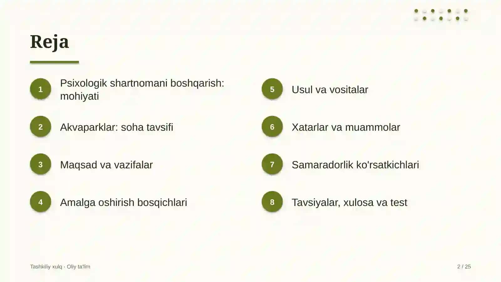 Akvaparklarda psixologik shartnomani boshqarish 2