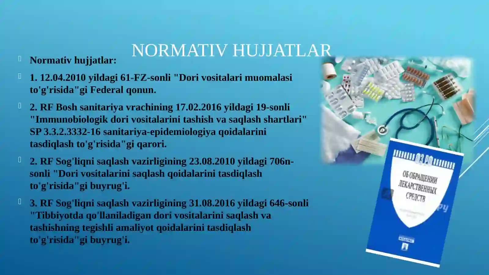 Immunobiologik preparatlarni tashish qoidalari 2
