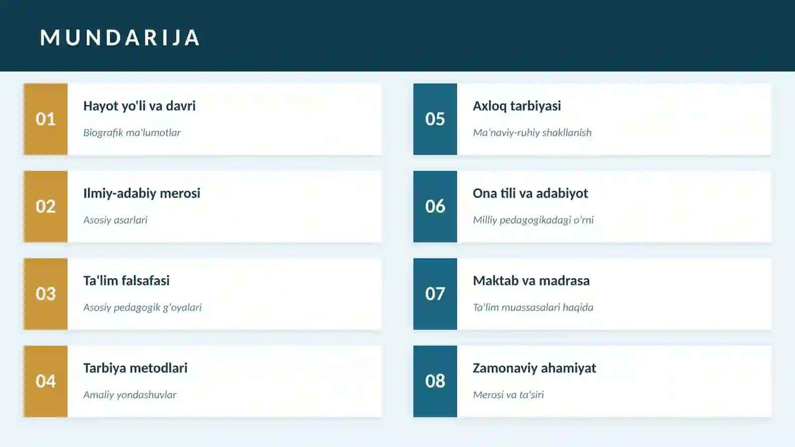 Pedagogik Qarashlari 2