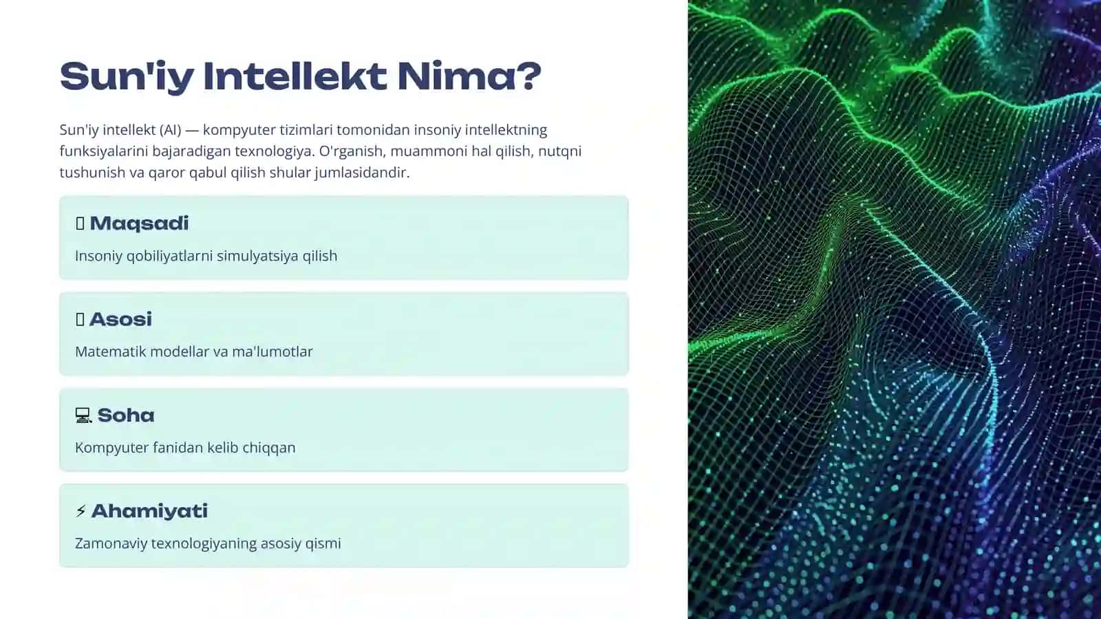 Sun'iy Intellekt va Uning Kelajagi 2