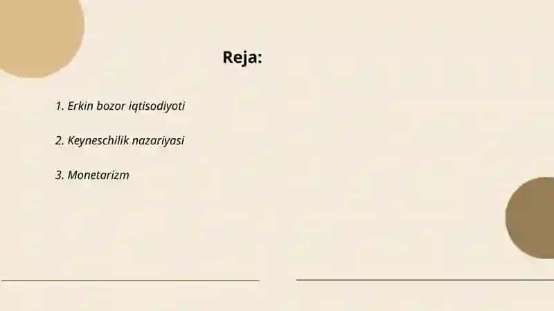Erkin bozor iqtisodiyoti 2