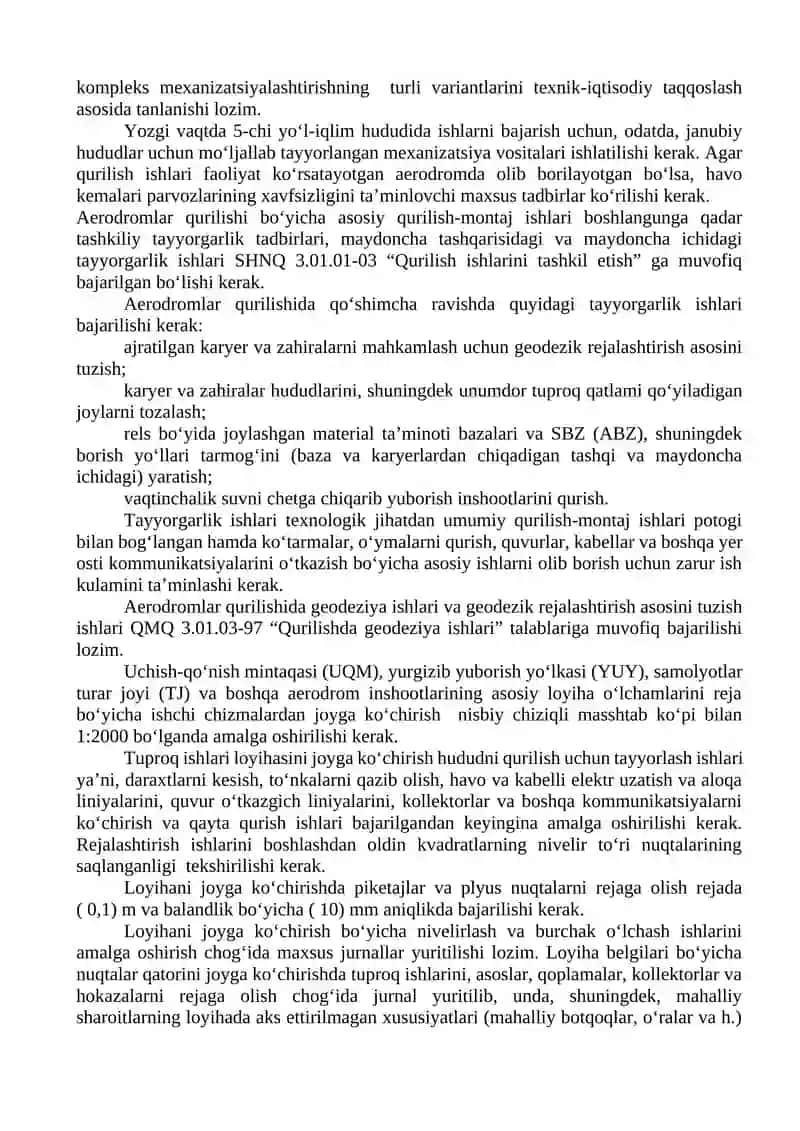 Tayyorgarlik ishlari: qurilish olib boriladigan joylarni ish boshlashga tayyorlash 2