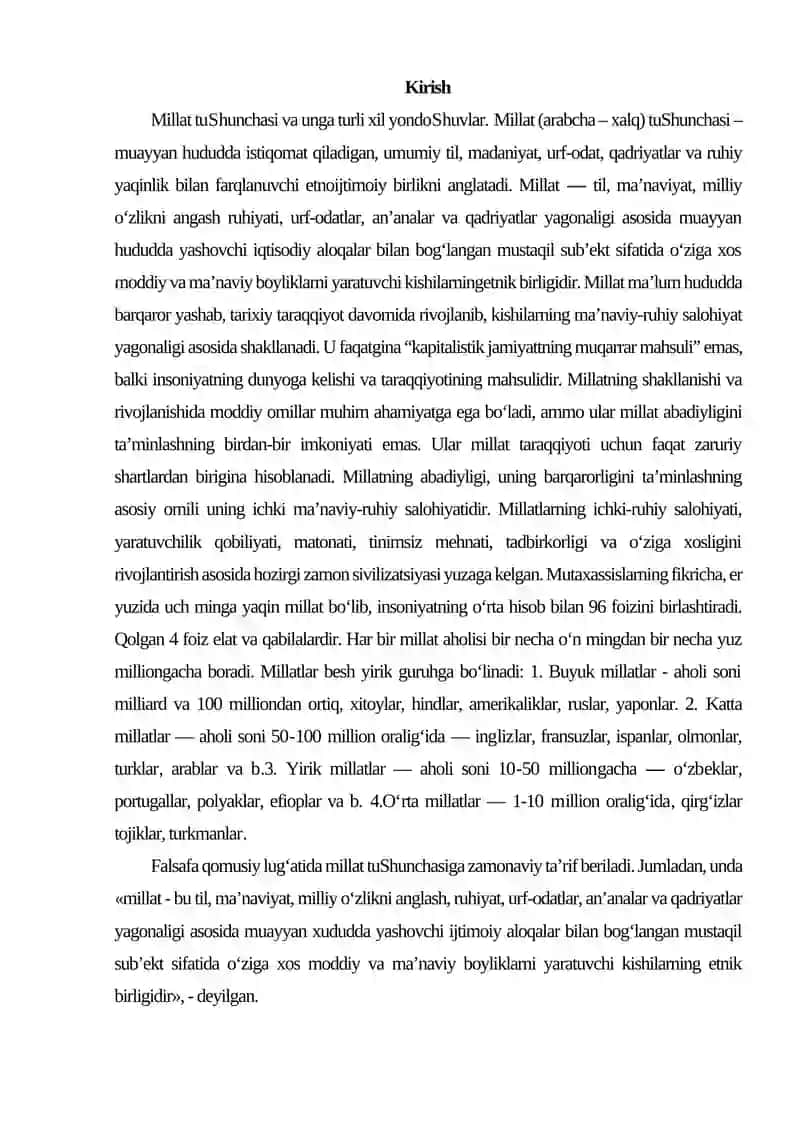 MILLIY QADRIYATLARIMIZ TIZIMIDA MILLATLARARO TOTUVLIKLIKNI USTUVORLIGI 2