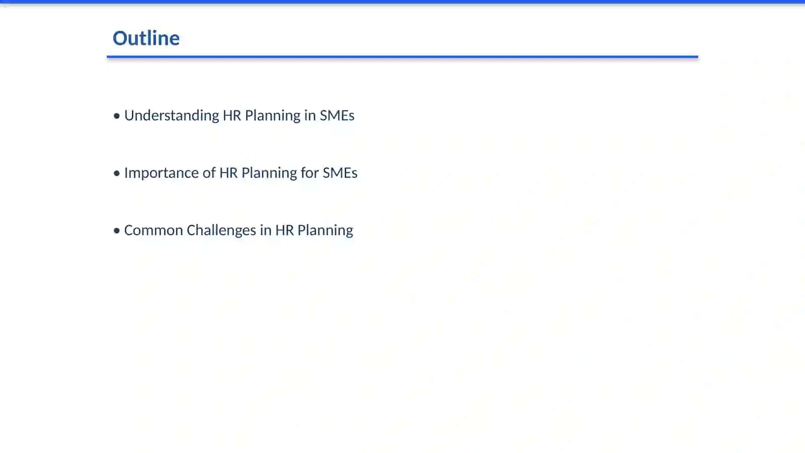 Challenges of HR planning in small and medium enterprises (SMEs) 2