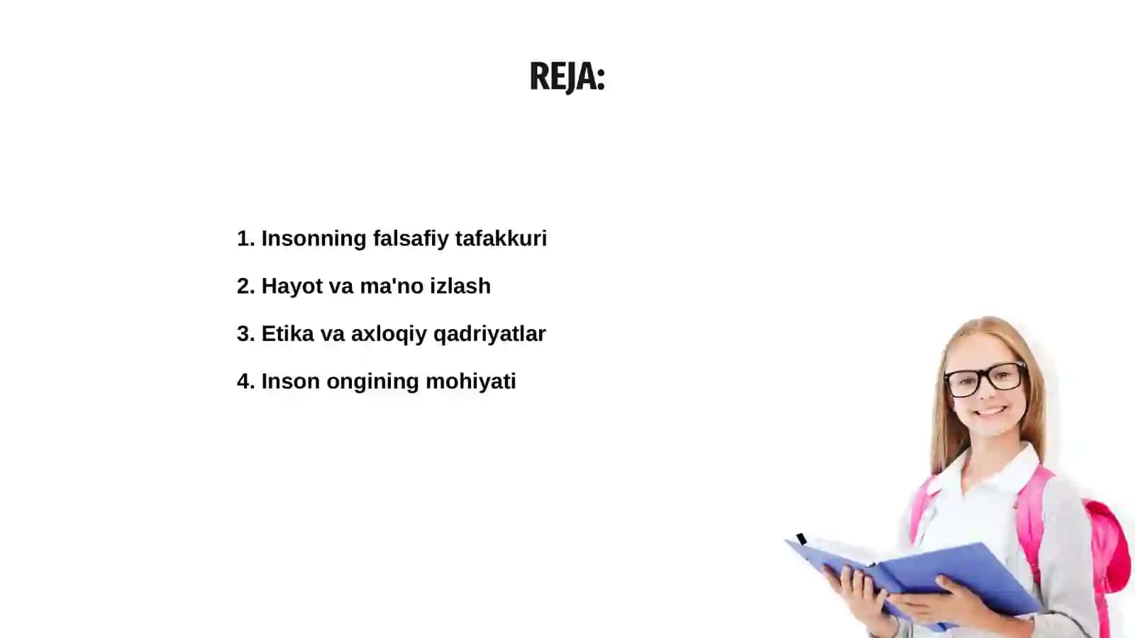 Inson falsafasi 2