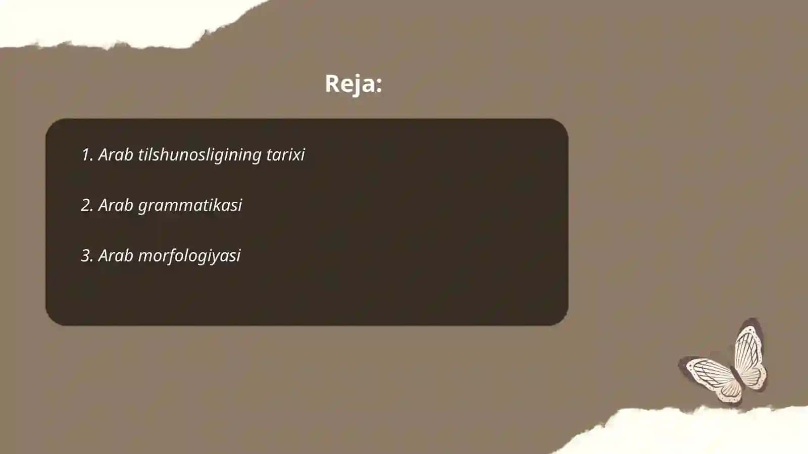 Arab tilshunosligi 2