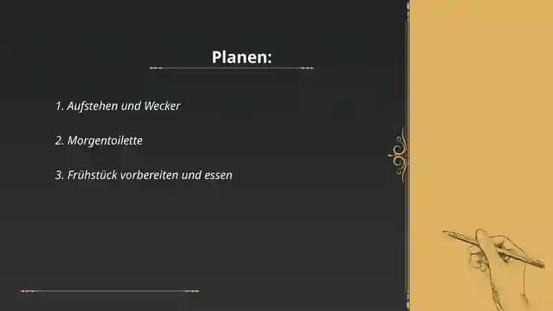 Mein Tagesablauf 2