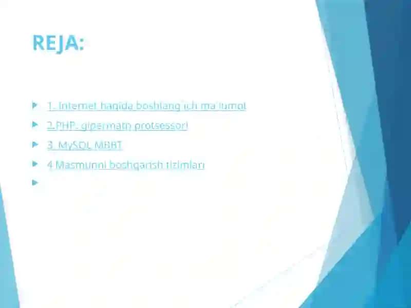 DASTURLASH TILLARI ORQALI (PHP, JAVA SCRIPT) WEB- SAHIFA YARATISH. MATN MUHARRIRLARIDA WEB-SAHIFA YARATISH 2