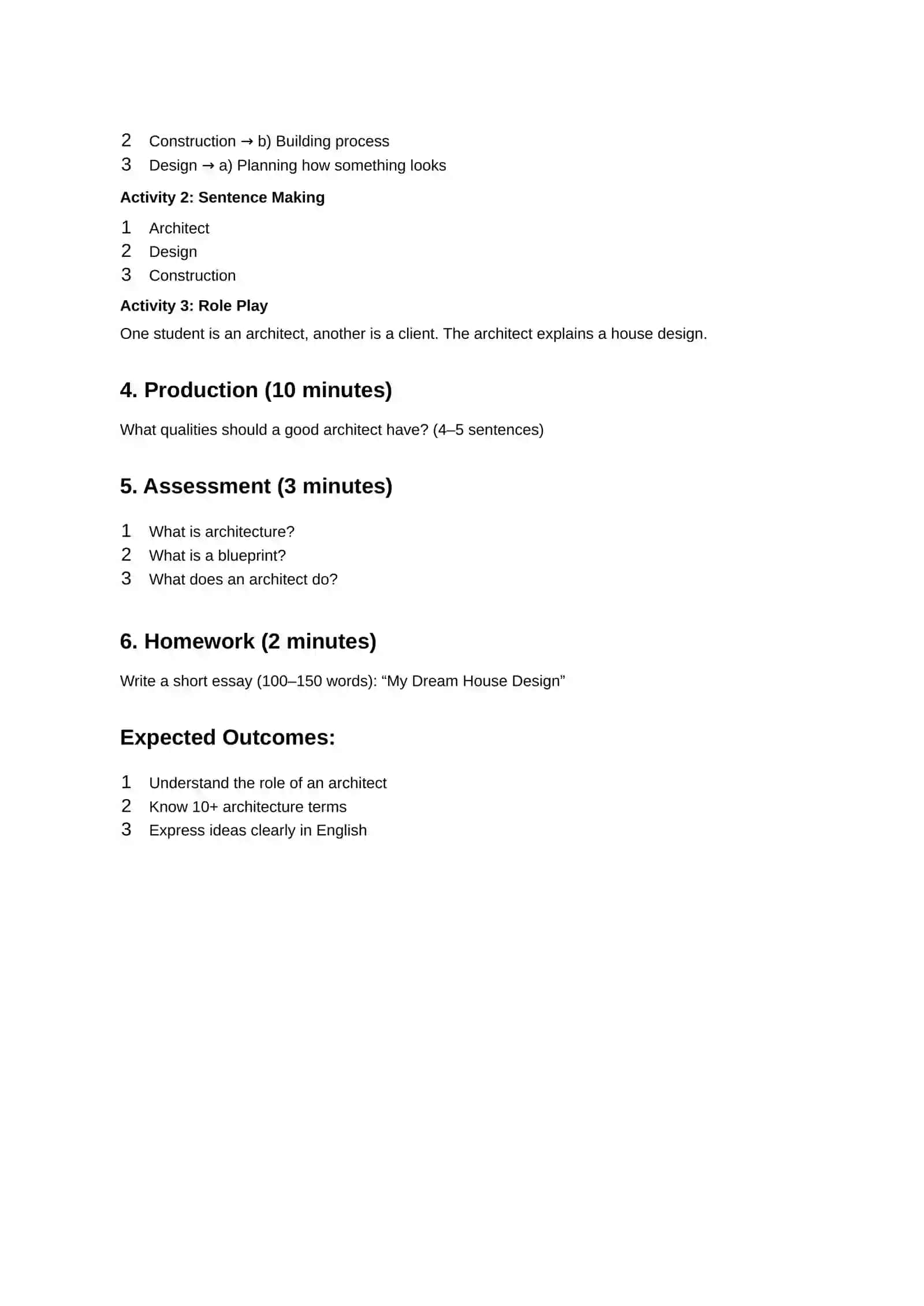 LESSON PLAN 2