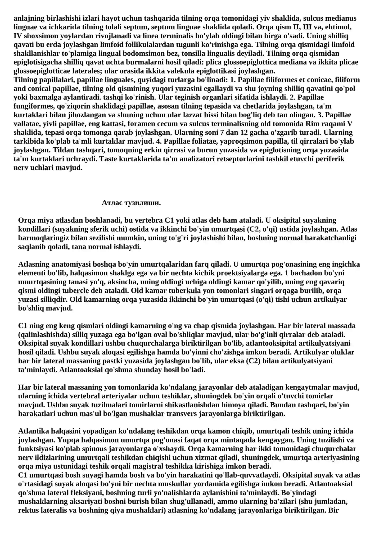 Мускуллар тузилиши ва классификацияси 2