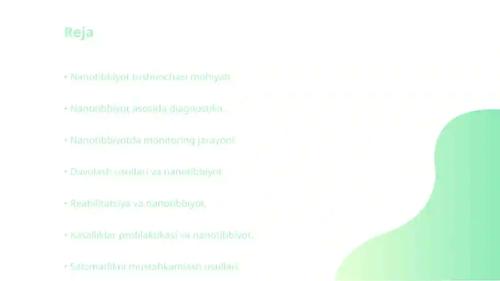 Nanotibbiyot va nanoetika 2