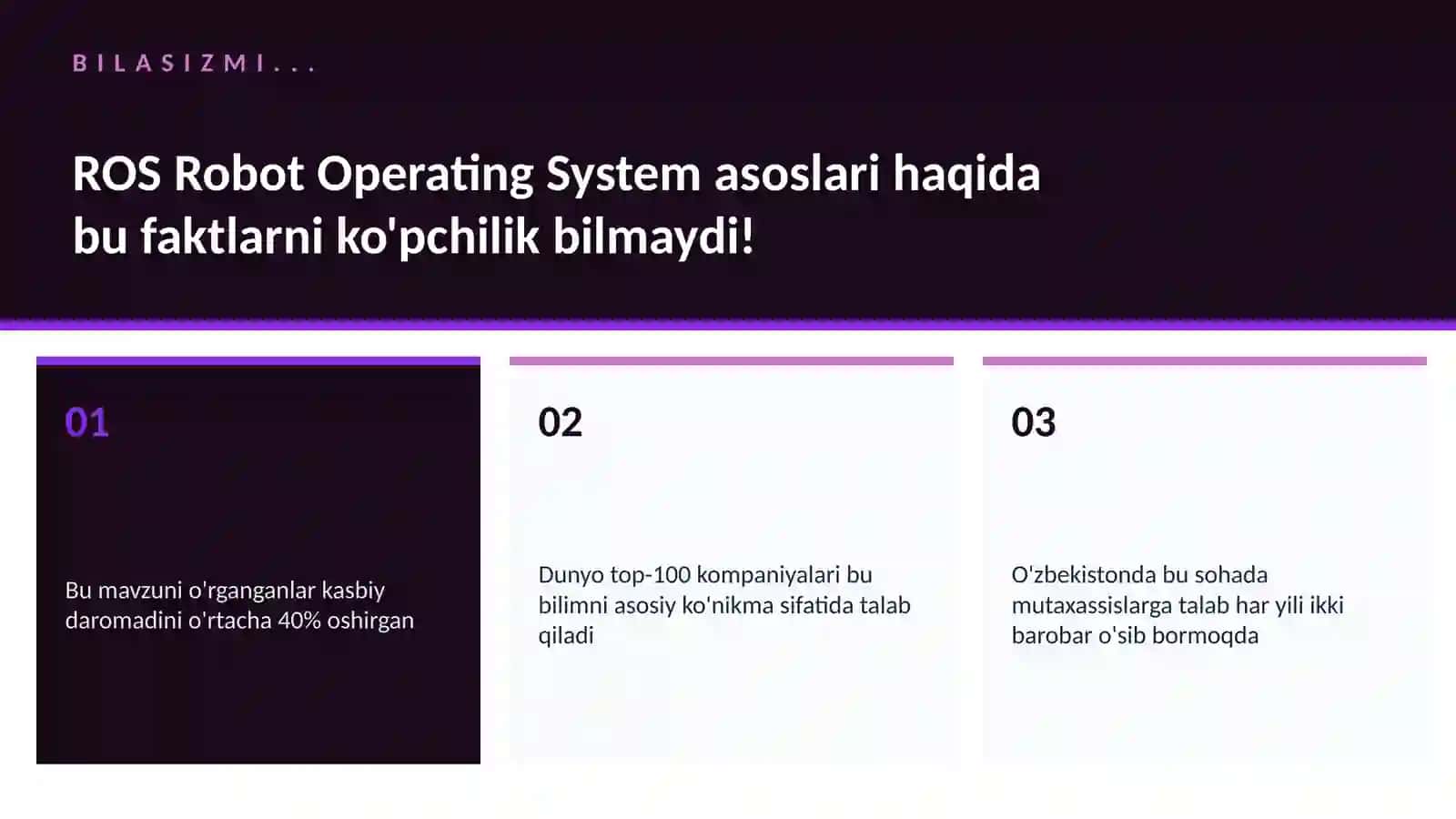 ROS Robot Operating System asoslari 2