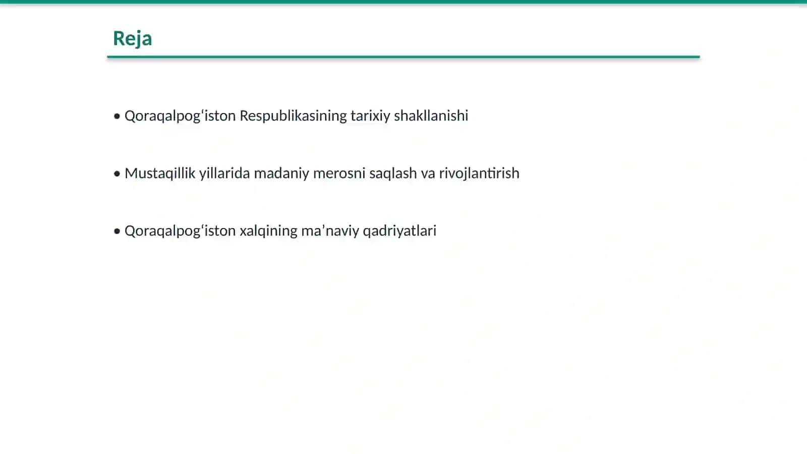 Qoraqalpogʻiston Respublikasining tarixiy shakllanishi 2
