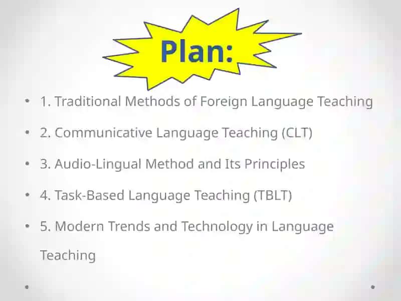 Methods of teaching foreign languages 2