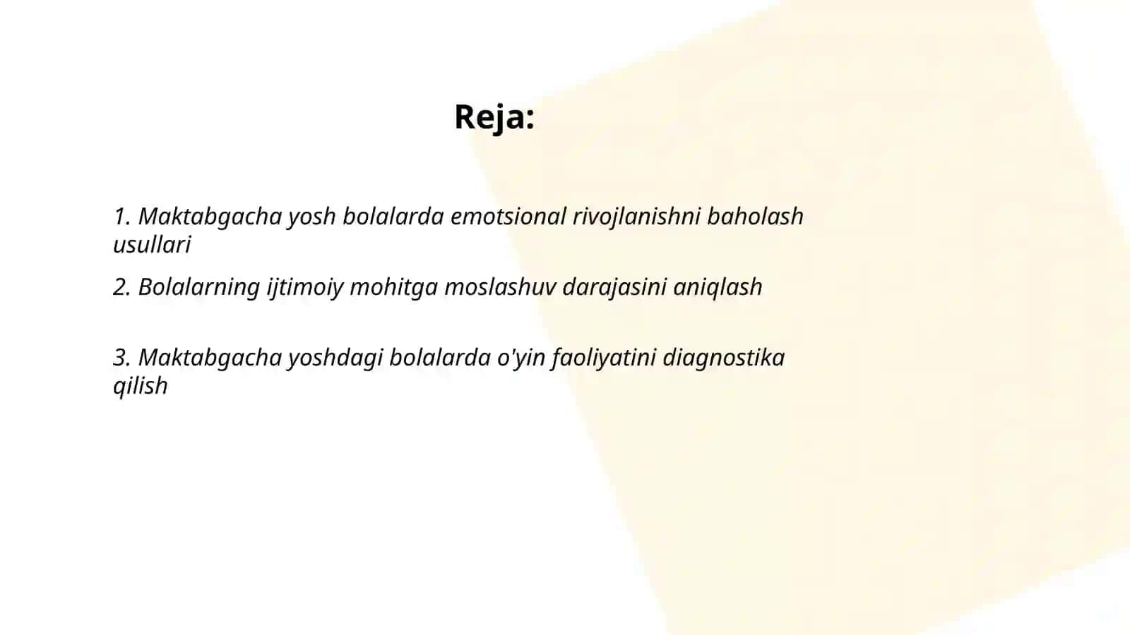 Maktabgacha yosh bolalar pisixadiyagnostik usullari 2