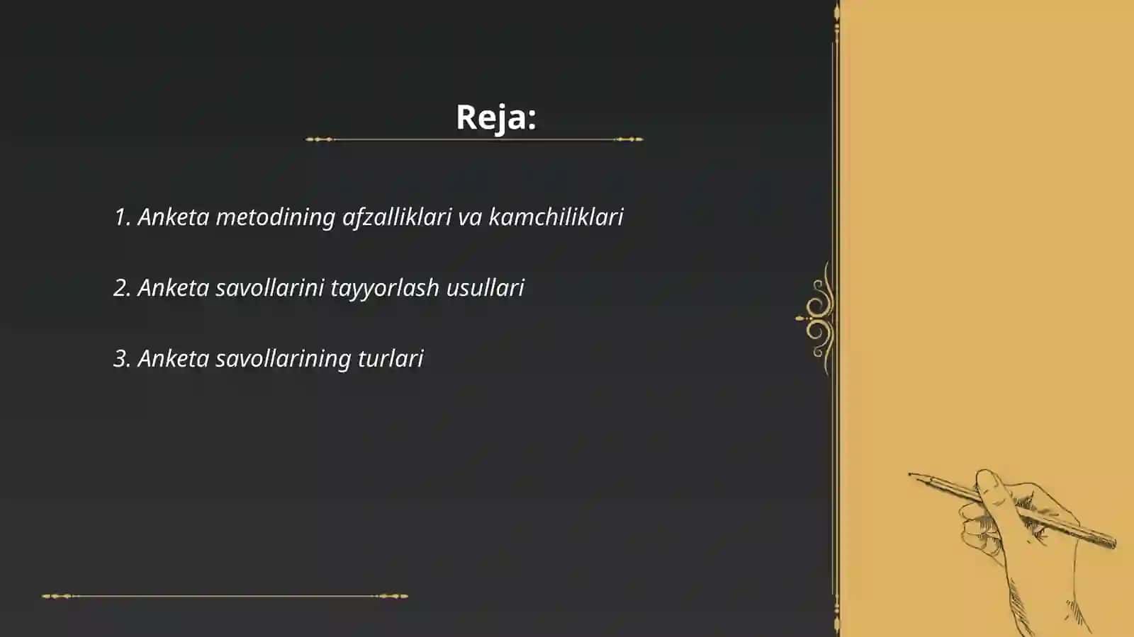 Pisixologiya tadqiqot metodlari anketa suxmat metodlari 2