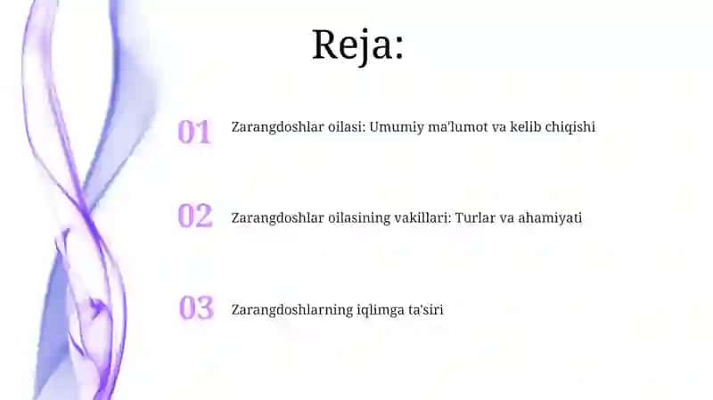 Zarangdoshlar oilasi 2