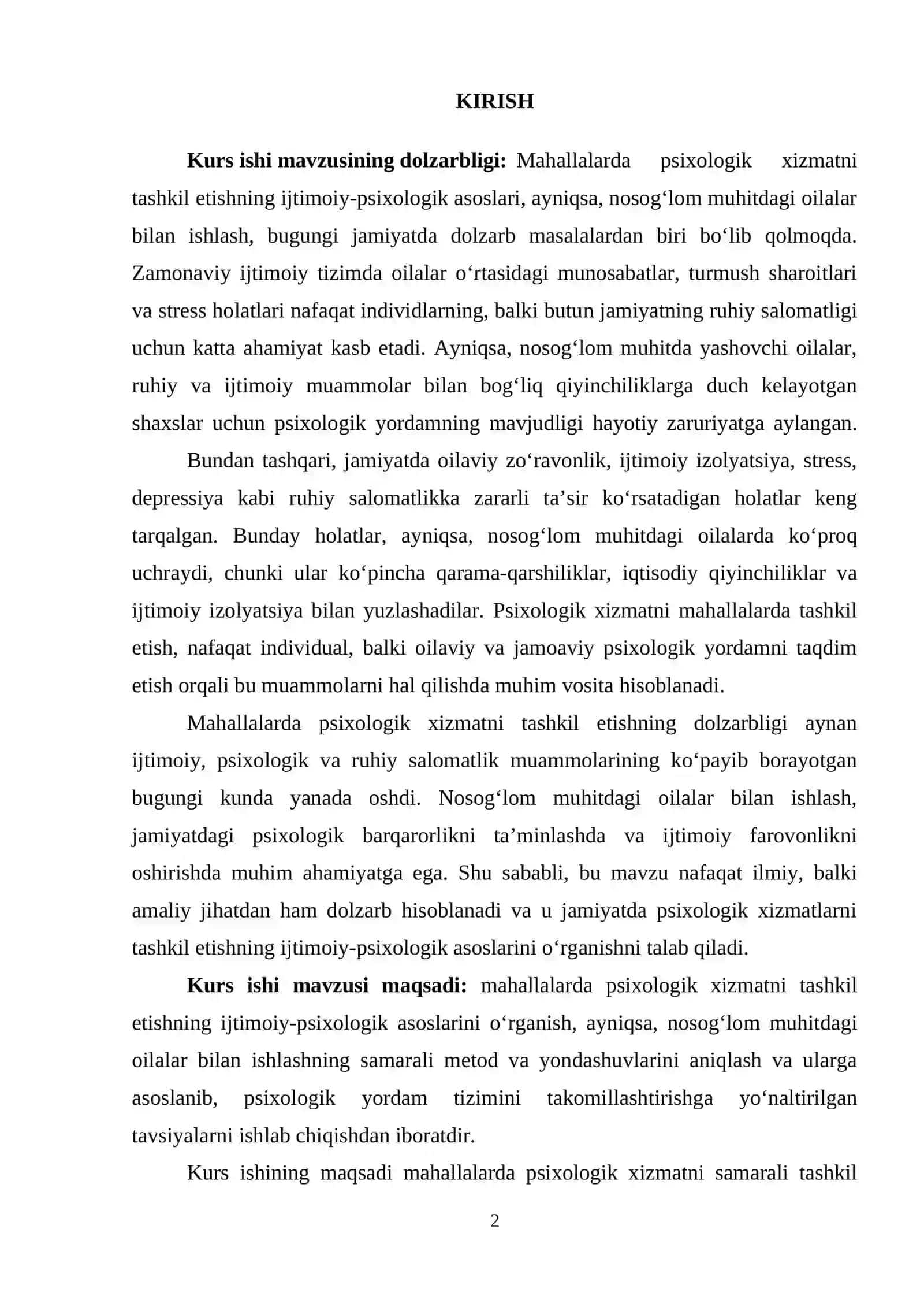 Mahallalarda Psixologik Xizmatni Tashkil Etish 2