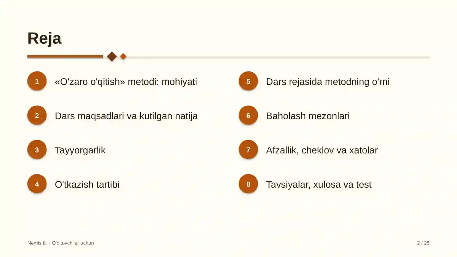 nemis tili darslarida o'zaro o'qitish metodidan foydalanish 9509 2